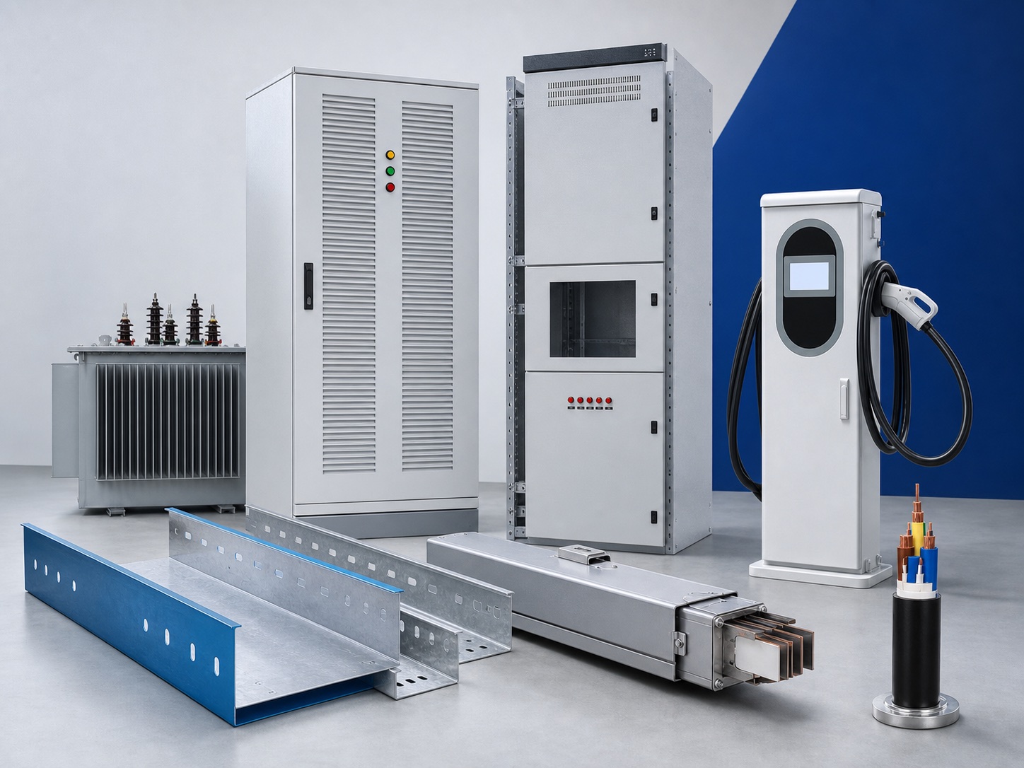 HZX coordinated building electrical and project supply support