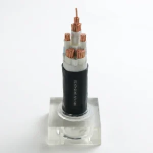 NH-YJV fire resistant power cable with 3x95 plus 2x50 conductors