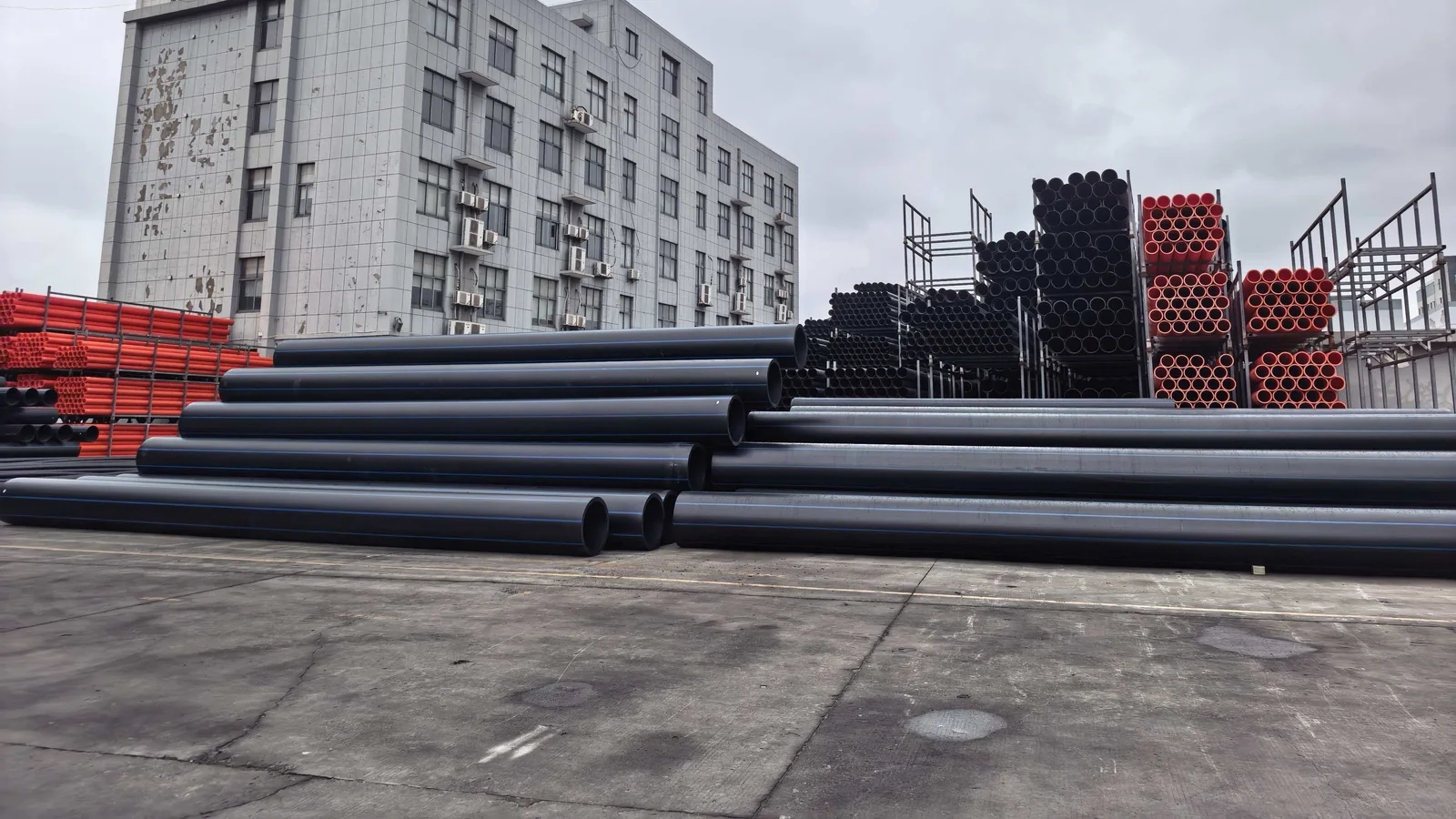Project procurement support based on pipe-yard stock preparation and coordinated supply scope