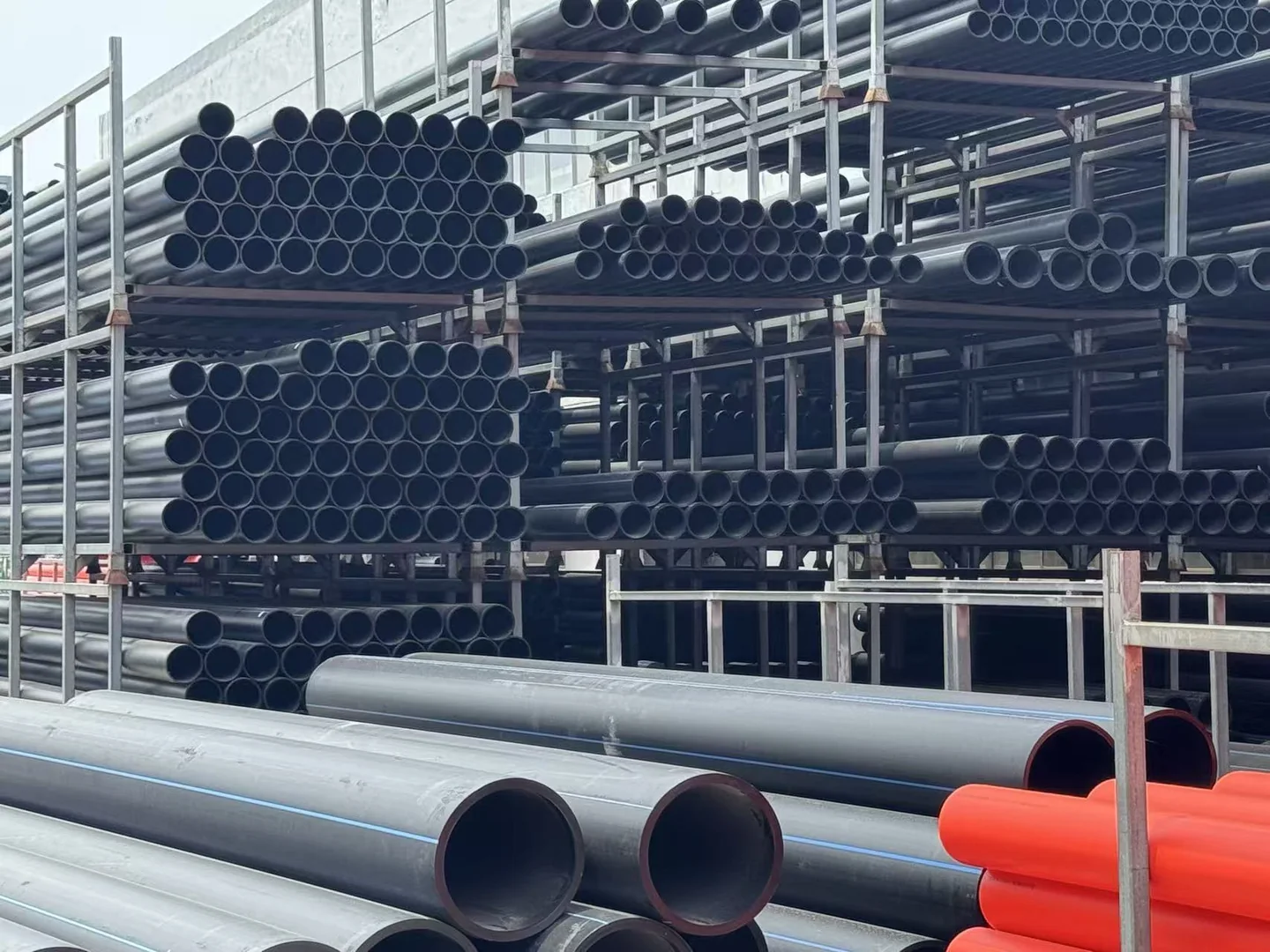 Pipe stockyard and supply preparation for quality-controlled project delivery