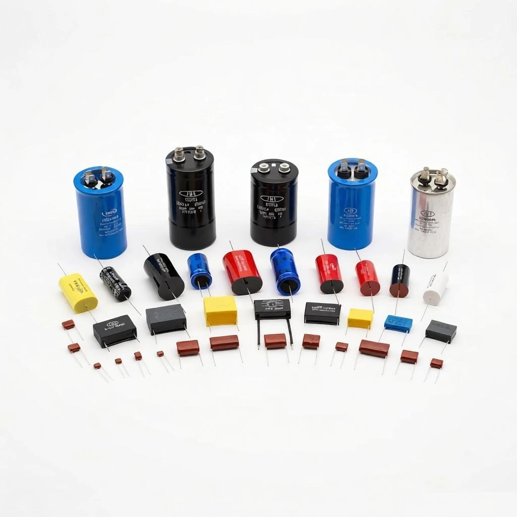 Assorted resistors and capacitors for circuit assembly and maintenance supply