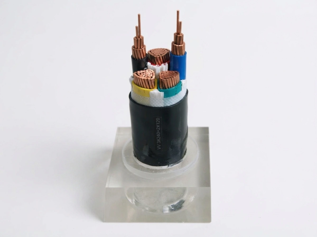 VV 3x240 plus 2x120 power cable