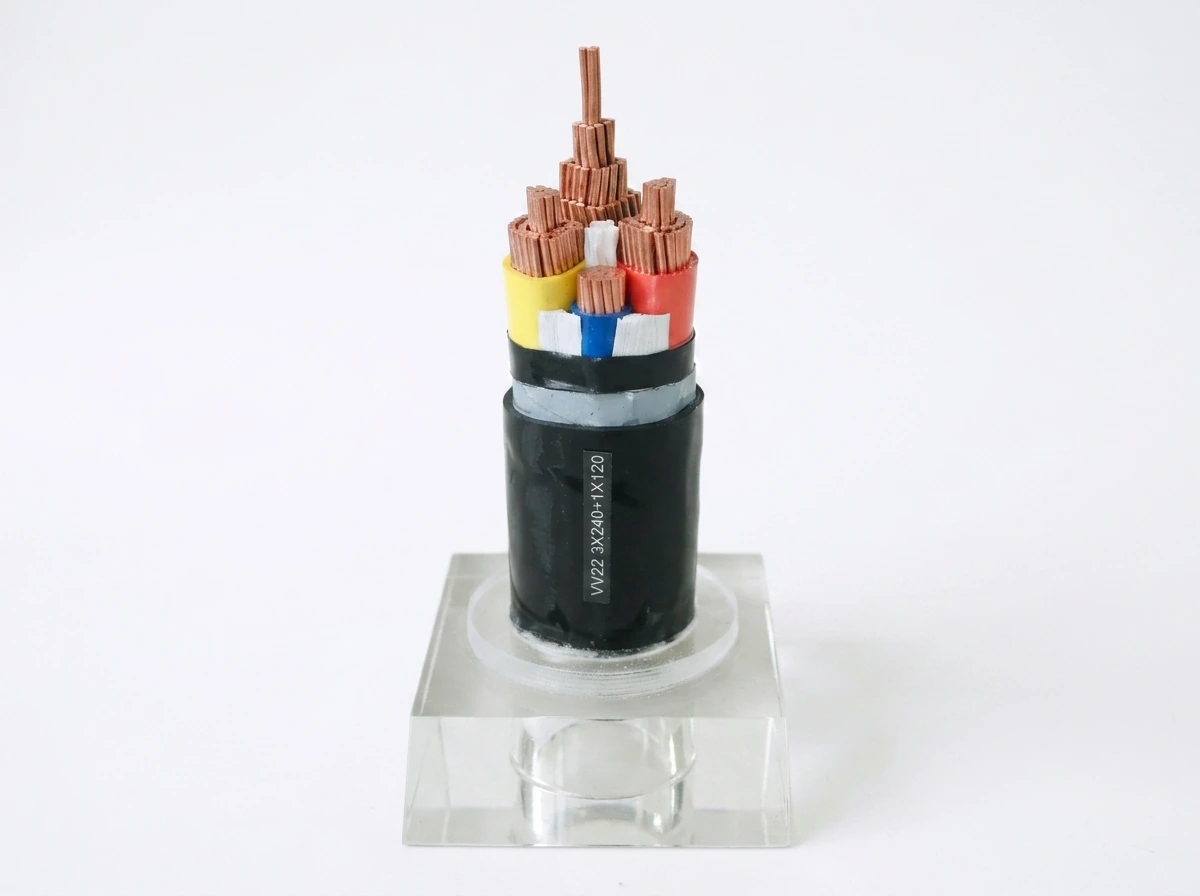 VV22 3x240 plus 1x120 armoured power cable