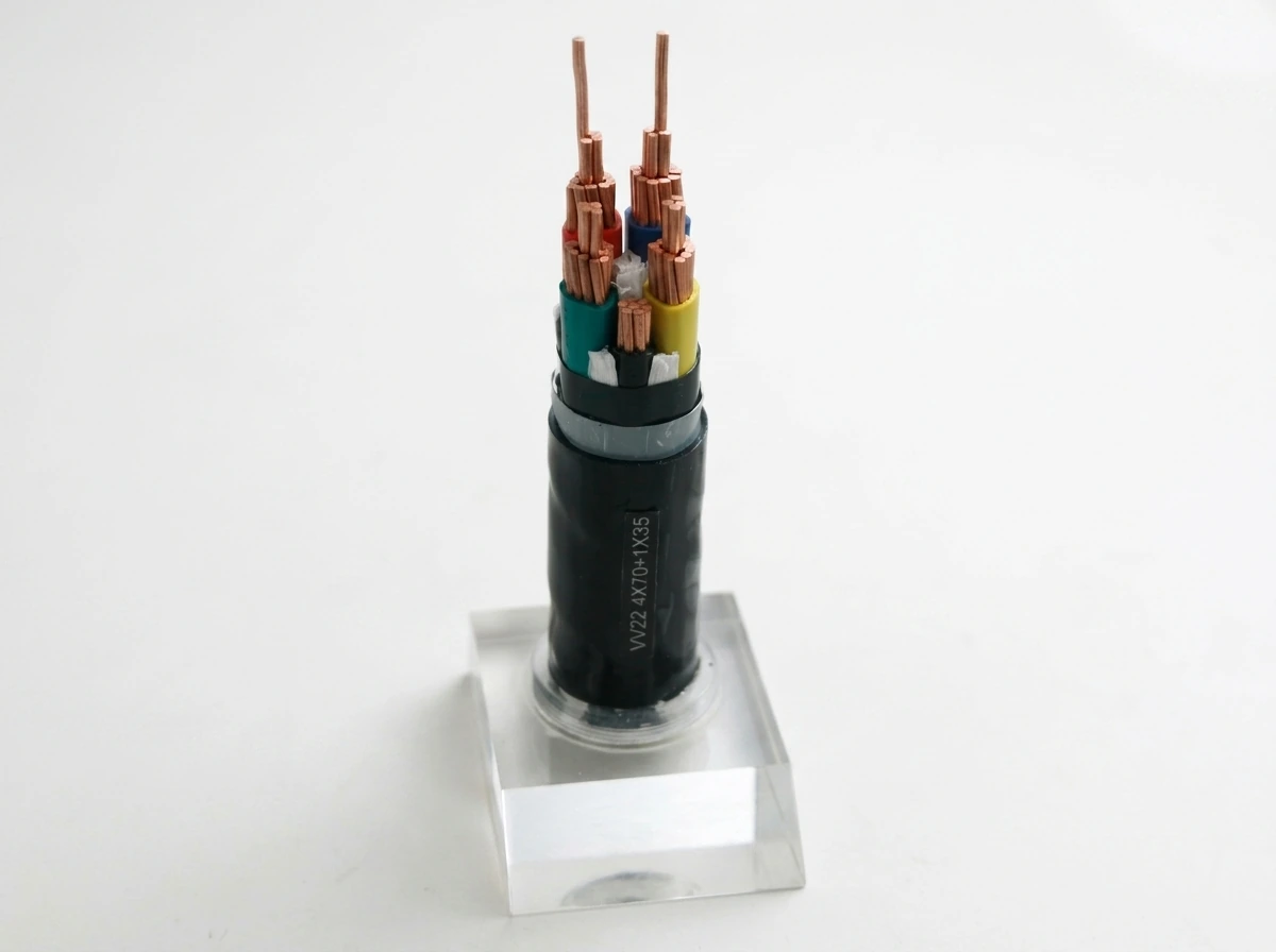 VV22 4x70 plus 1x35 armoured power cable